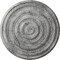 Ekena Millwork Carton Ceiling Medallion (For Canopies up to 2 5/8"), 12 5/8"OD x 1"P, Ultra Pure White Crackle CM13CAUWC - alternate 1